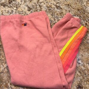 Aviator Nation Classic 5 Stripe Sweatpants with Stripes